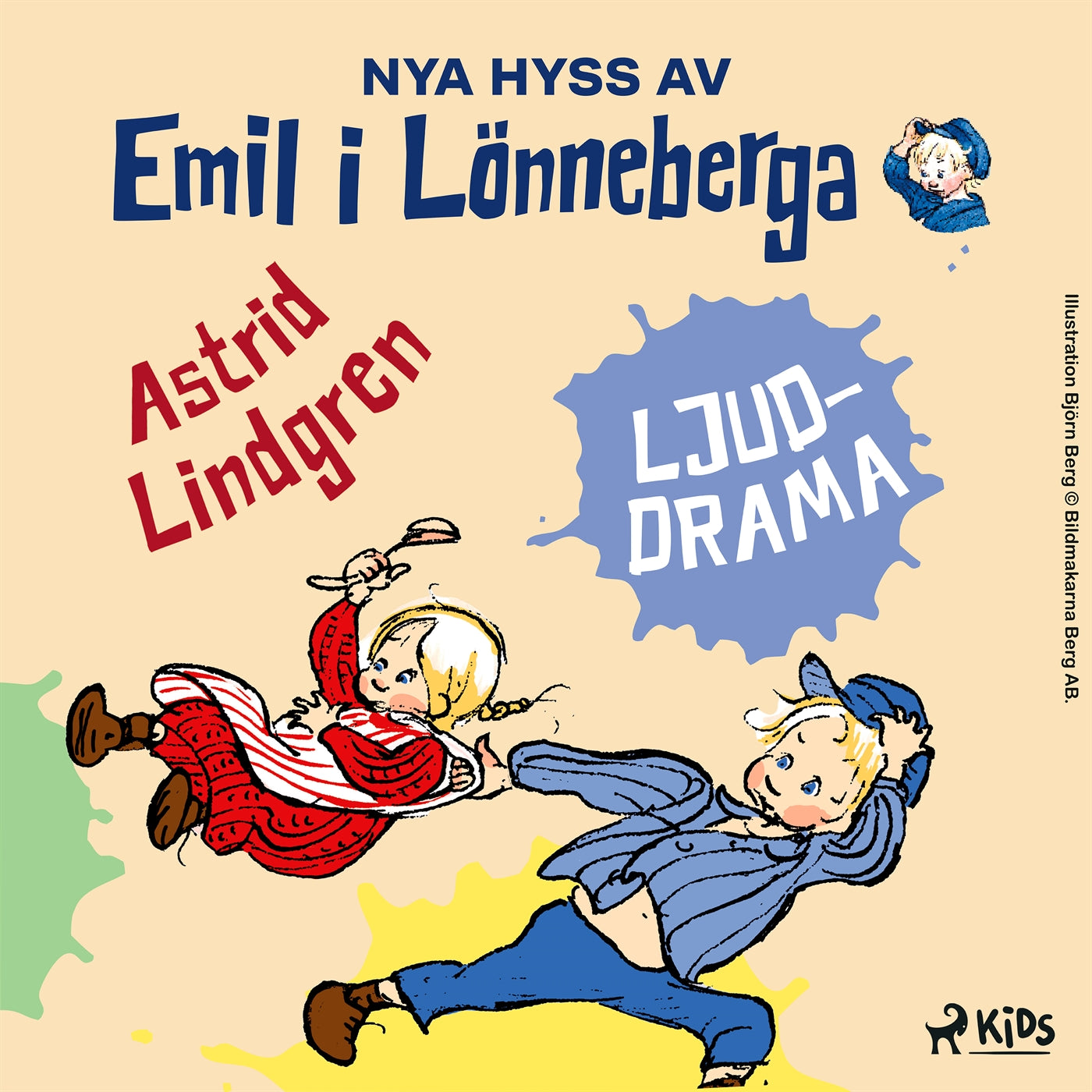 Nya hyss av Emil i Lönneberga – Ljuddrama – Ljudbok