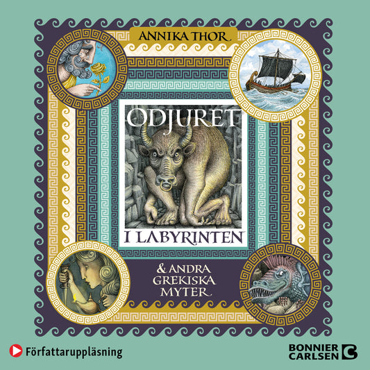 Odjuret i labyrinten och andra grekiska myter – Ljudbok