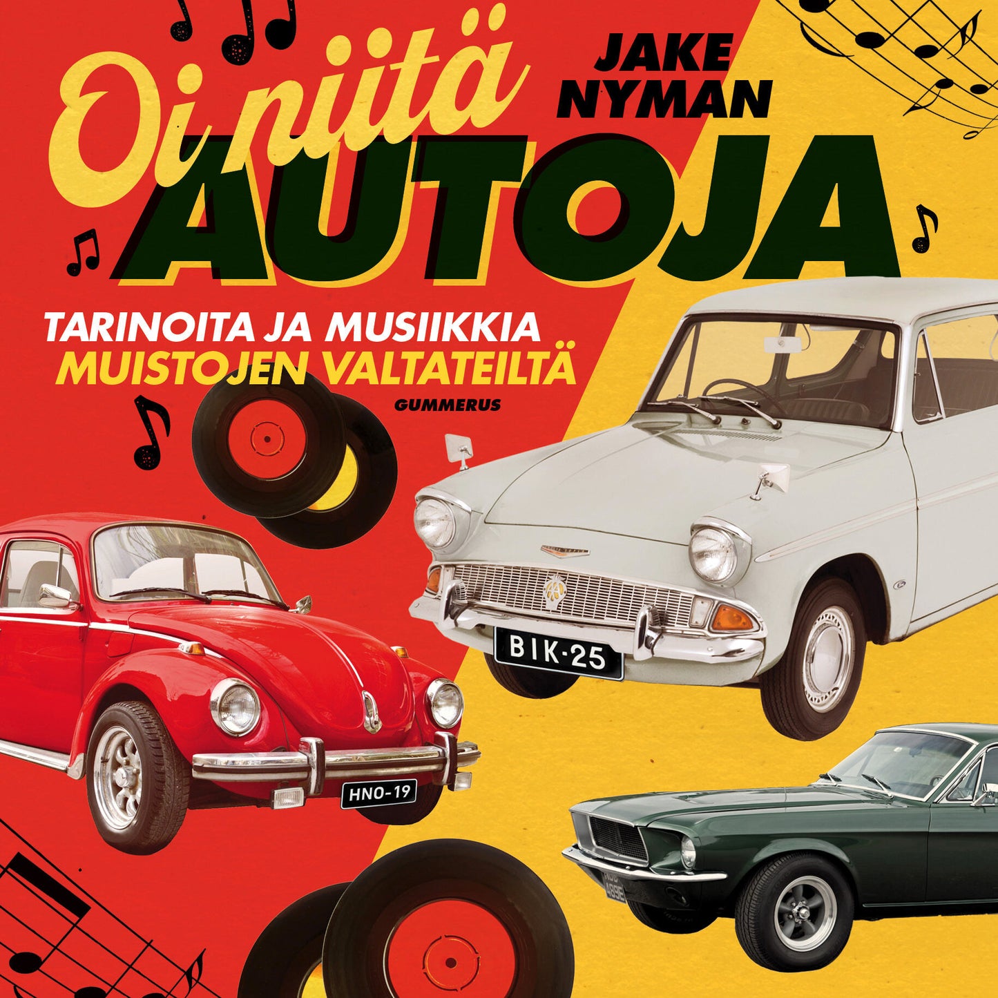 Oi niitä autoja – Ljudbok