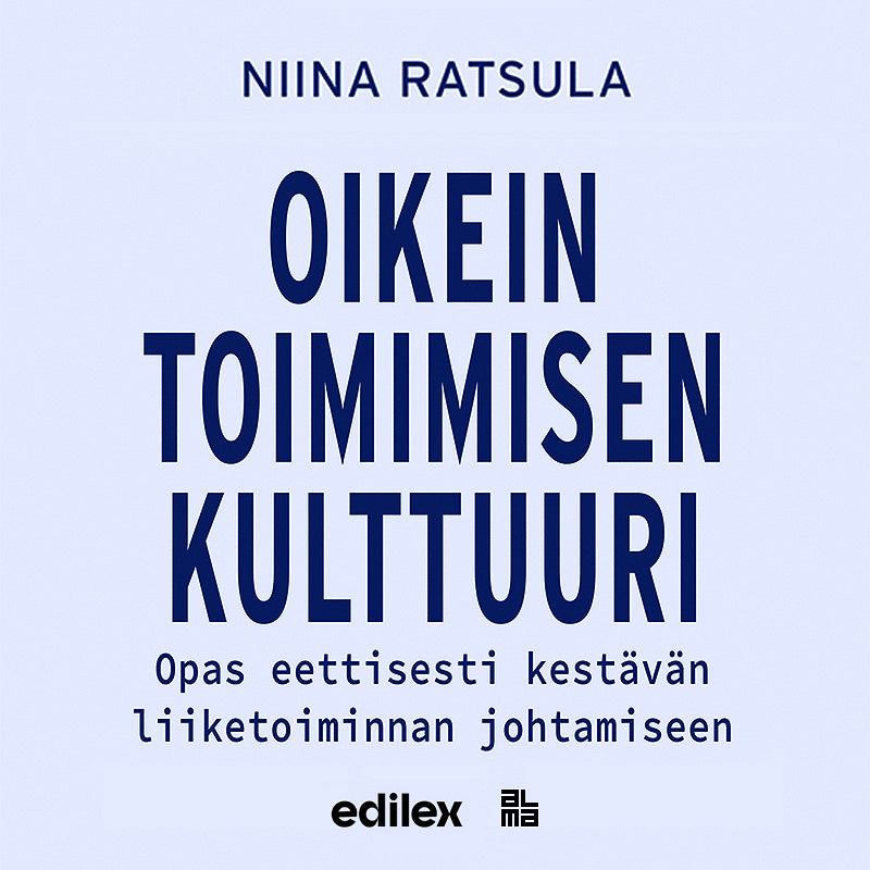 Oikein toimimisen kulttuuri – Ljudbok