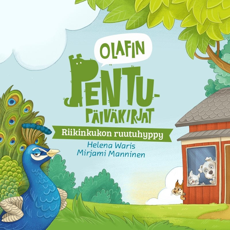 Olafin pentupäiväkirjat - Riikinkukon ruutuhyppy – Ljudbok