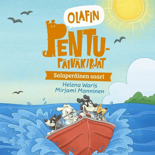 Olafin pentupäiväkirjat - Salaperäinen saari – Ljudbok