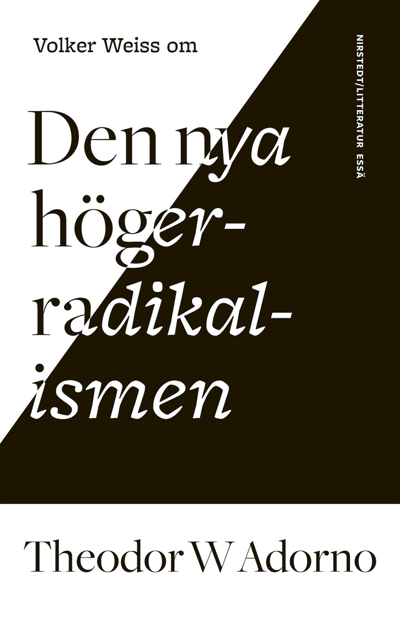 Om Den nya högerradikalismen av Theodor W Adorno – E-bok