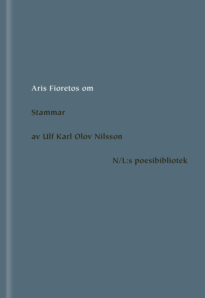 Om Stammar av Ulf Karl Olov Nilsson – E-bok