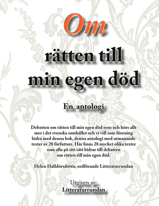 Om rätten till min egen död – E-bok