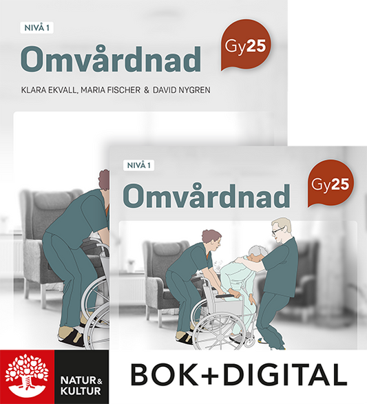 Omvårdnad nivå 1 Paket Bok+Digital