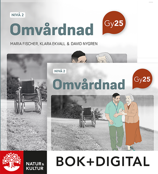 Omvårdnad nivå 2 Paket Bok+Digital