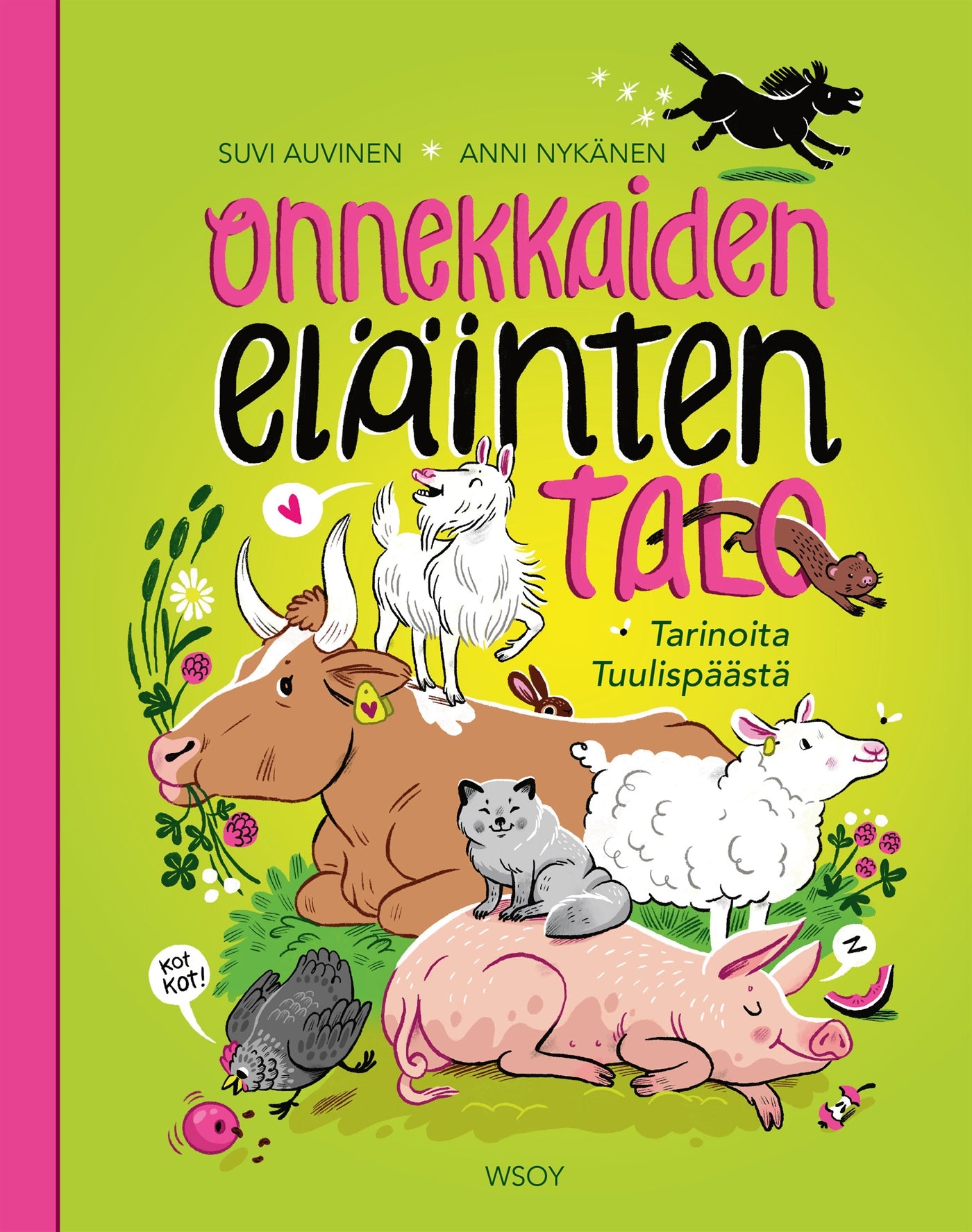 Onnekkaiden eläinten talo  – E-bok