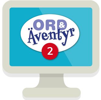 Ord & Äventyr 2 digitalt lärarmaterial och dig elevträning (OBS! Endast för lärare)