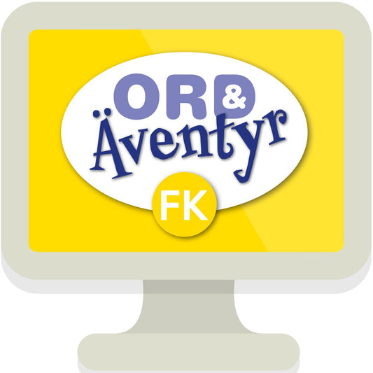 Ord & Äventyr F-klass, dig lärarmaterial och dig elevträning (OBS! Endast för lärare)