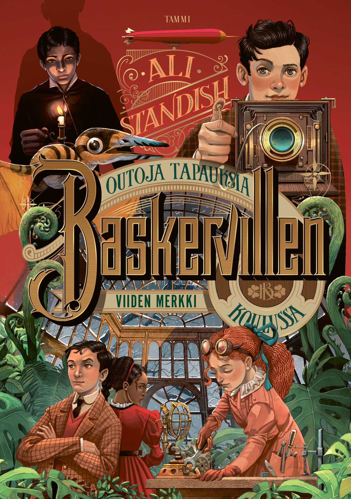 Outoja tapauksia Baskervillen koulussa. Viiden merkki – E-bok