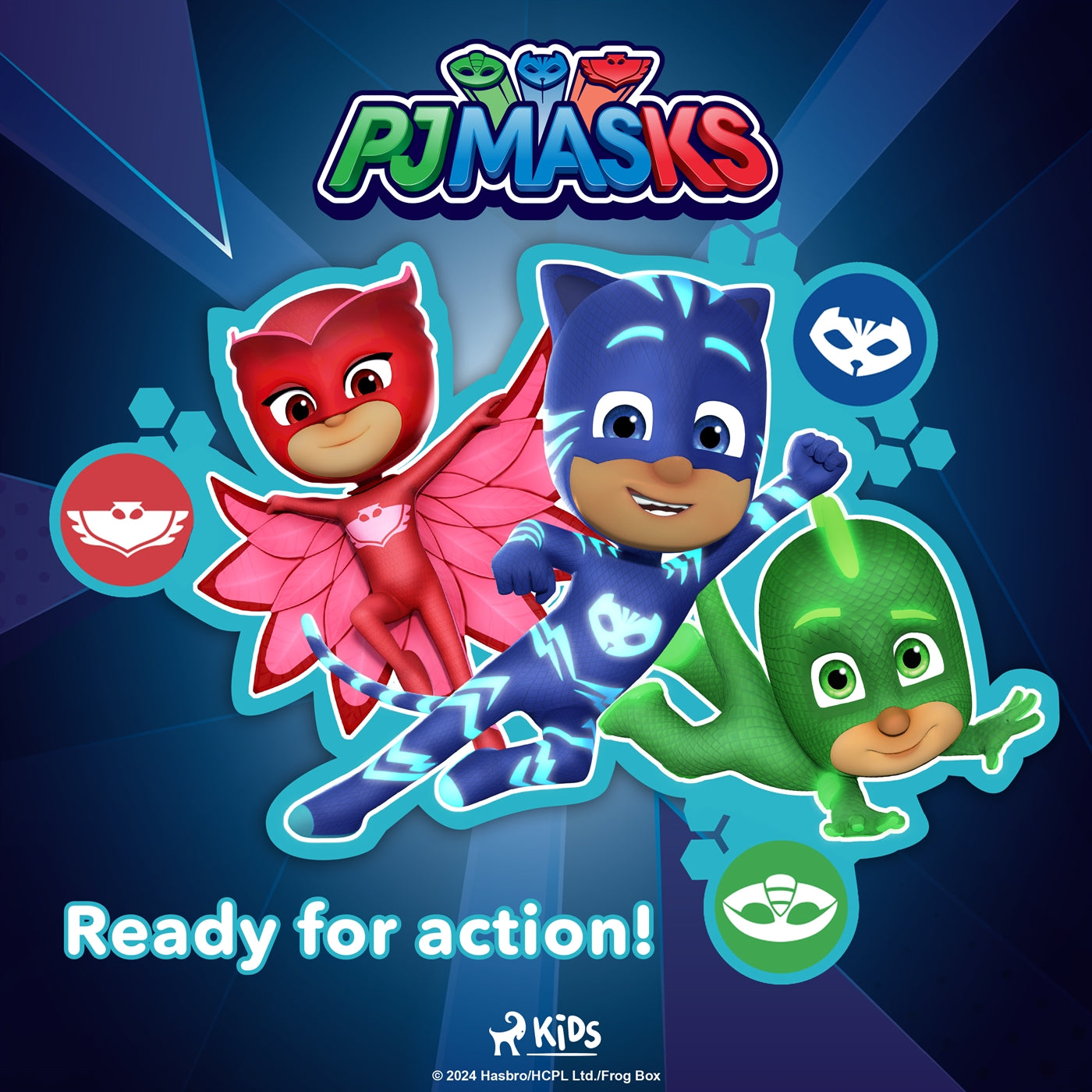 PJ Masks - Ready for Action! – Ljudbok