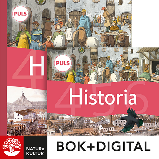 PULS Historia 4-6 Paket Bok + Digital