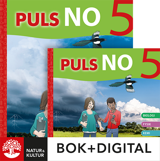 PULS NO åk 5 Paket Bok + Digital