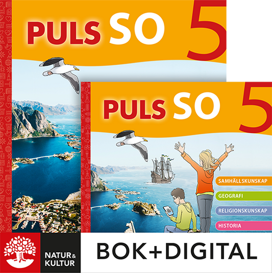 PULS SO åk 5 Paket Bok + Digital