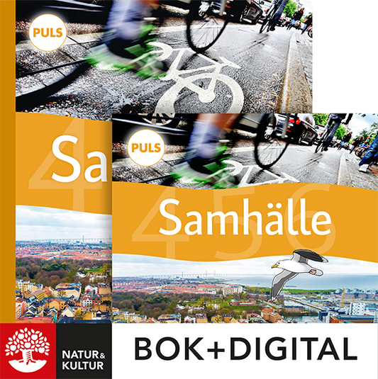 PULS Samhälle 4-6 Paket Bok + Digital, fjärde uppl