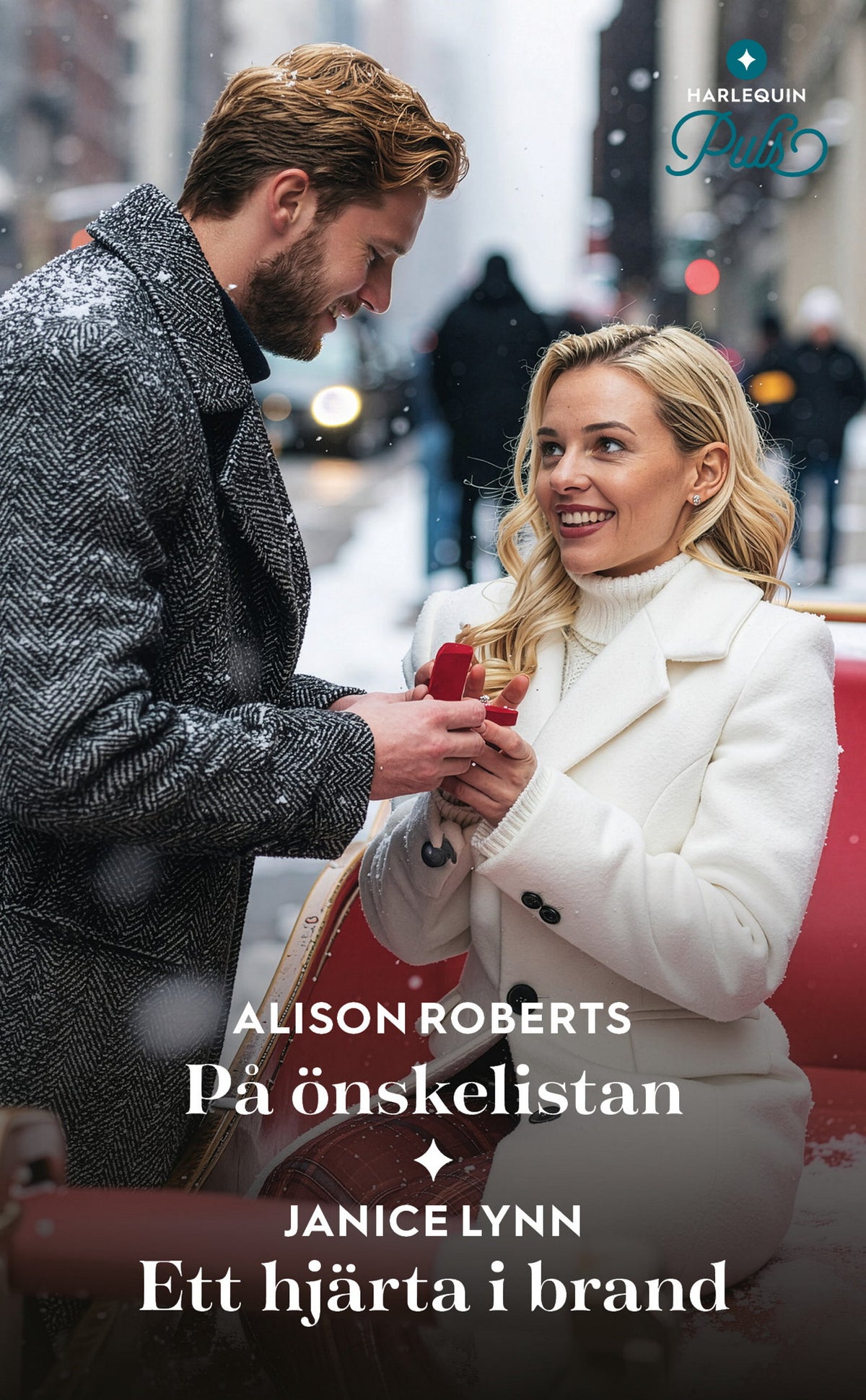 På önskelistan / Ett hjärta i brand – E-bok
