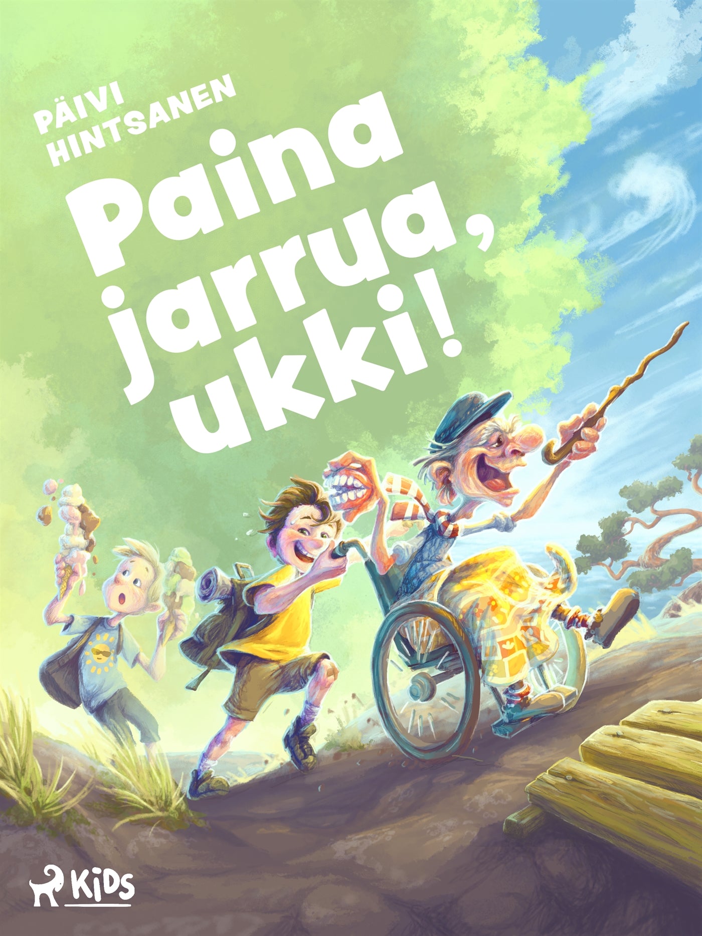 Paina jarrua, ukki! – E-bok