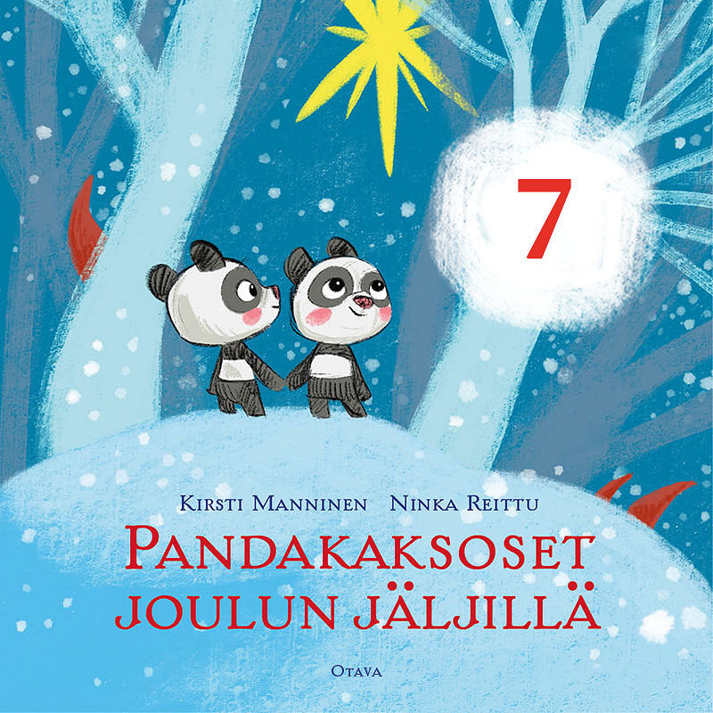 Pandakaksoset joulun jäljillä 7 – Ljudbok