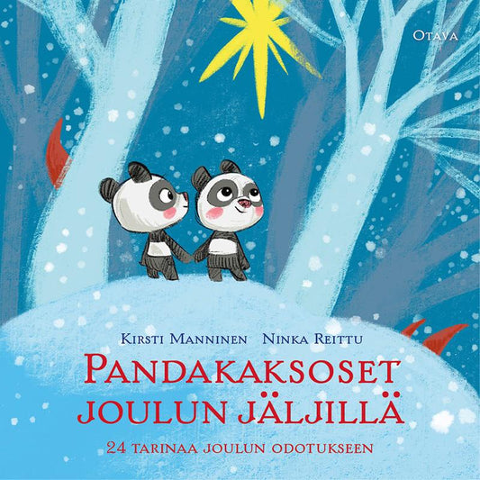 Pandakaksoset joulun jäljillä – Ljudbok