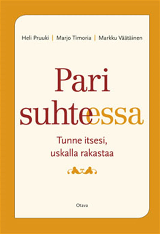 Pari suhteessa – E-bok