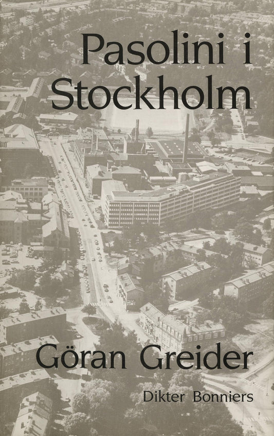 Pasolini i Stockholm : Dikter – E-bok