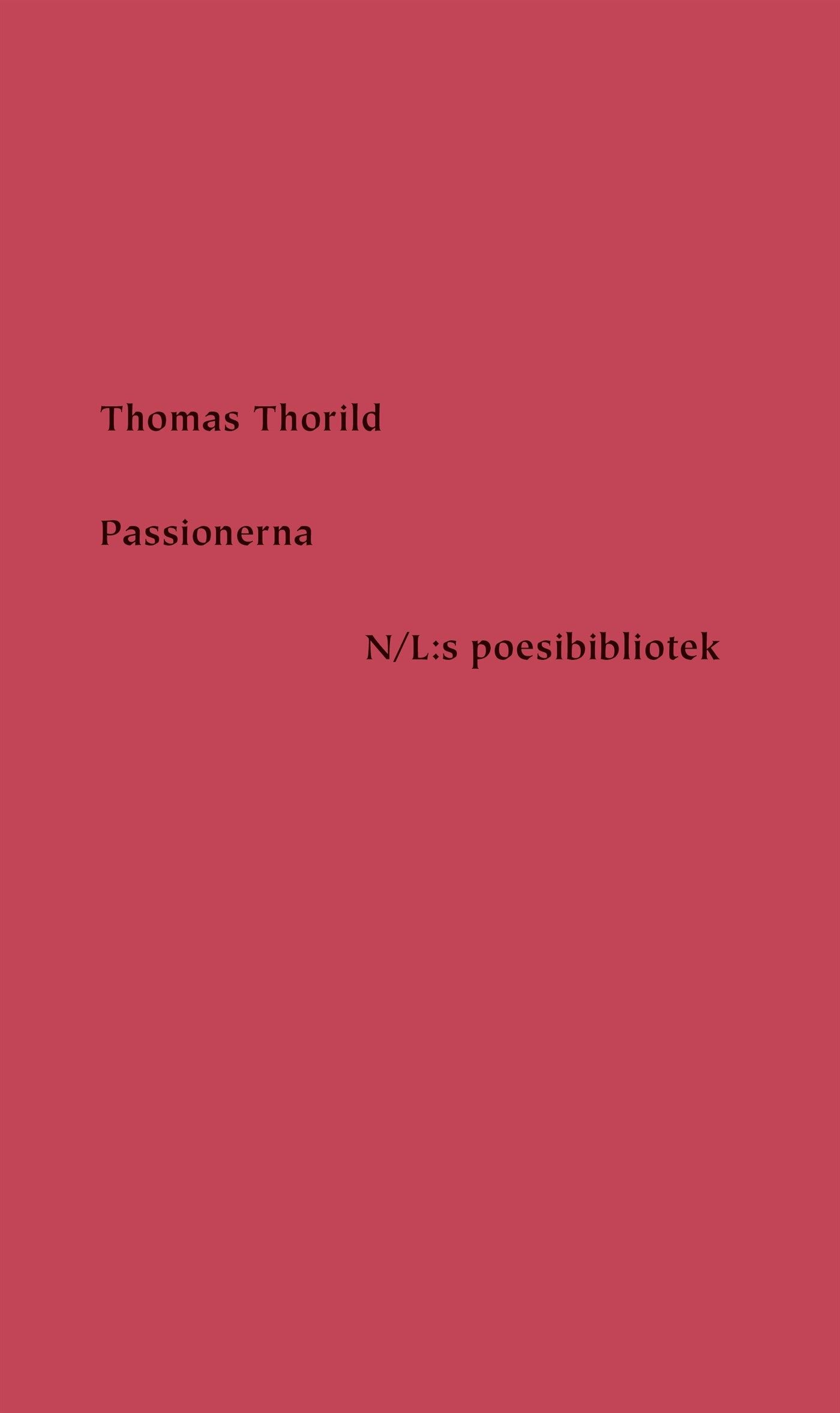 Passionerna – E-bok