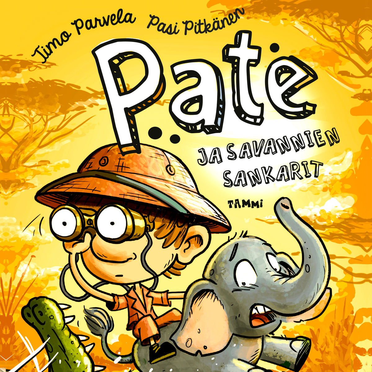 Pate ja savannien sankarit – Ljudbok