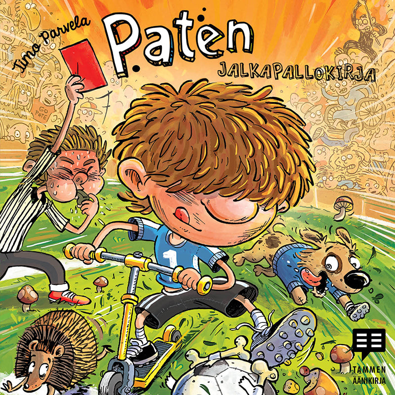 Paten jalkapallokirja – Ljudbok