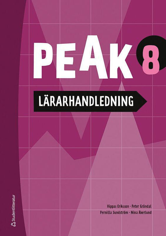 Peak 8 Digital lärarlicens 12 mån - Digibok