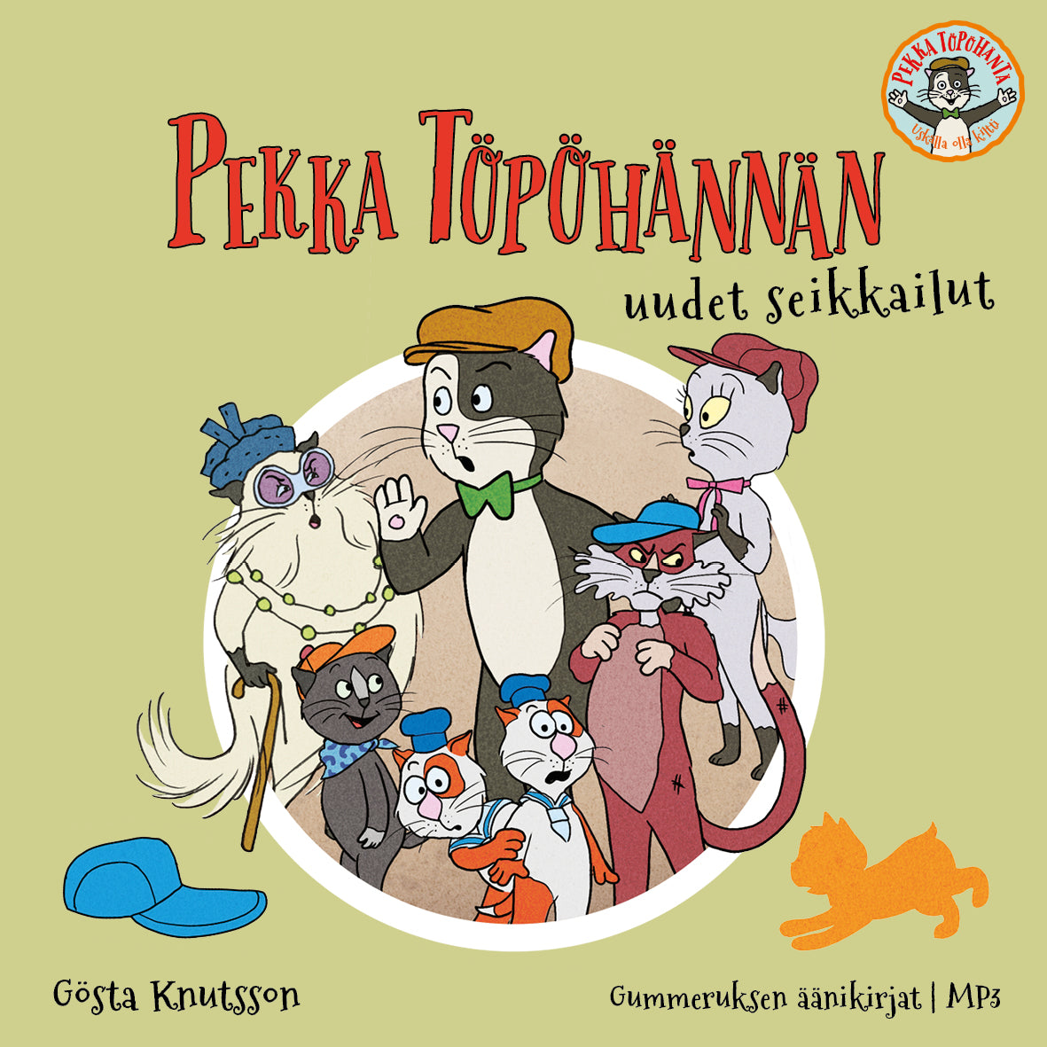 Pekka Töpöhännän uudet seikkailut – Ljudbok