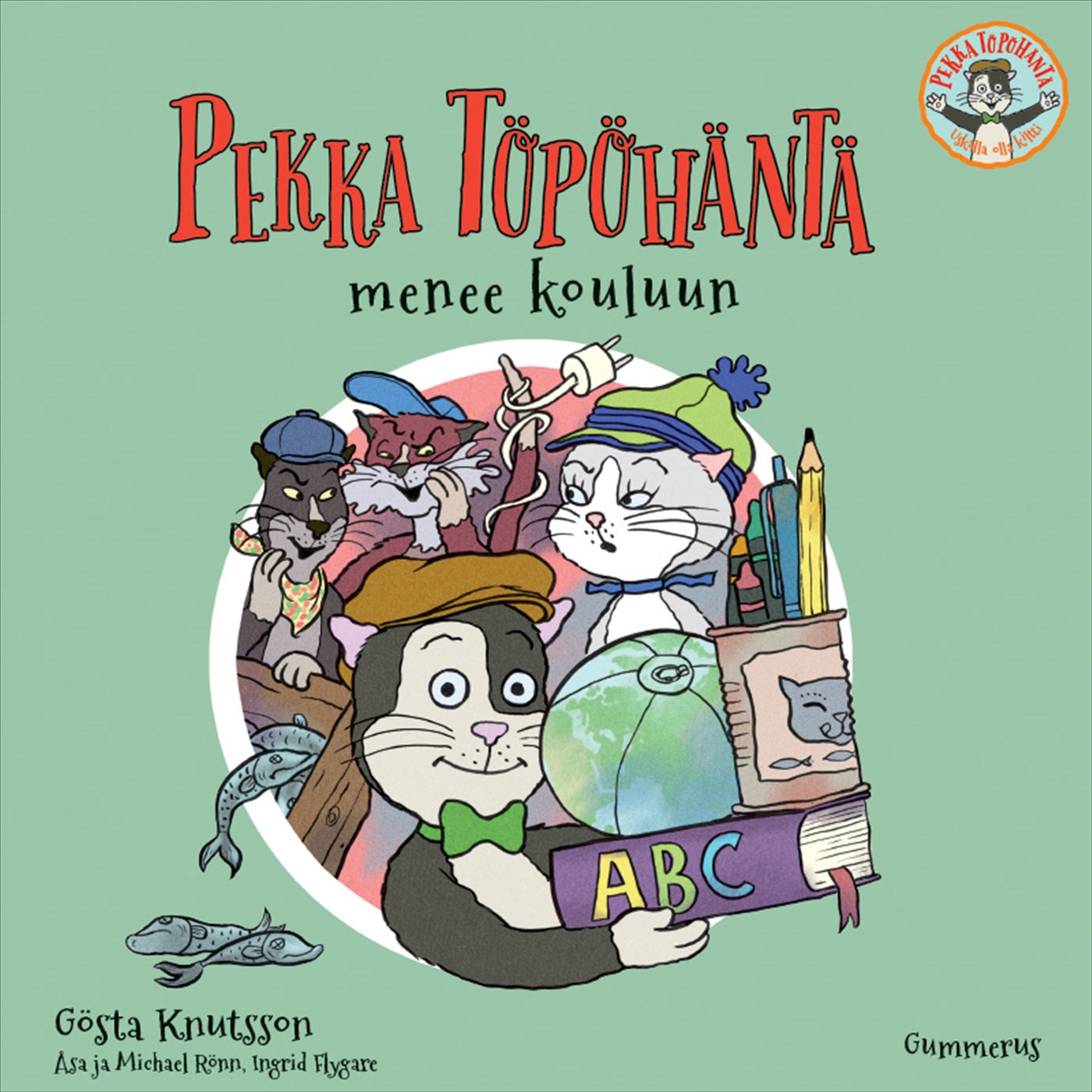 Pekka Töpöhäntä menee kouluun – Ljudbok