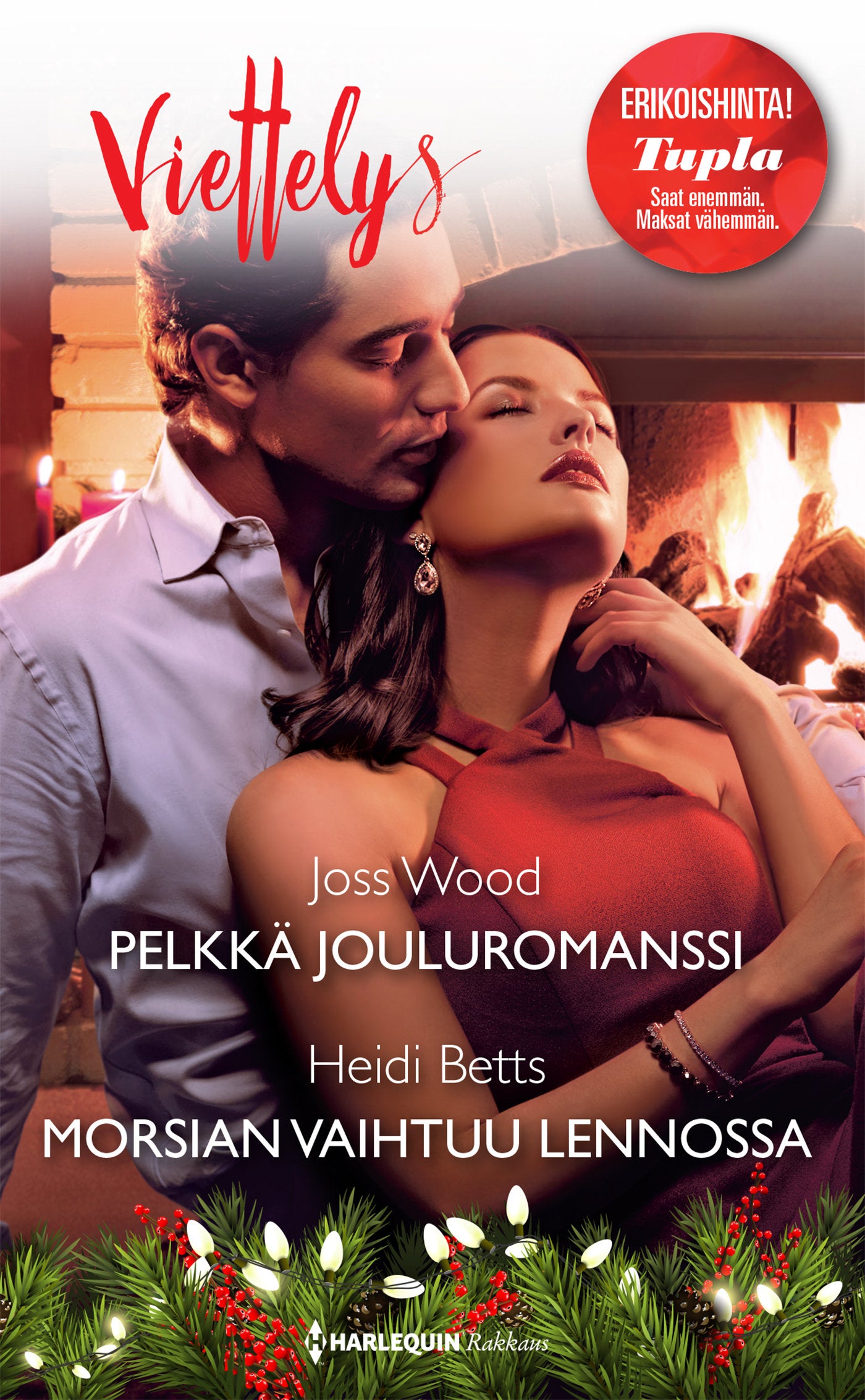 Pelkkä jouluromanssi / Morsian vaihtuu lennossa – E-bok
