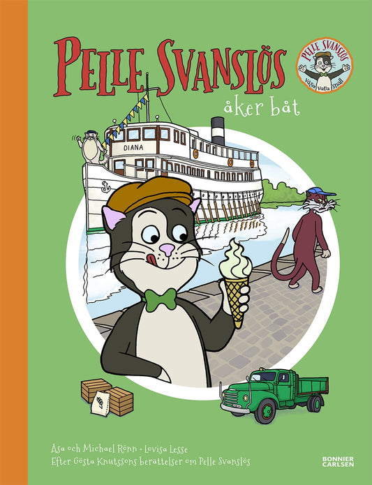 Pelle Svanslös åker båt – E-bok