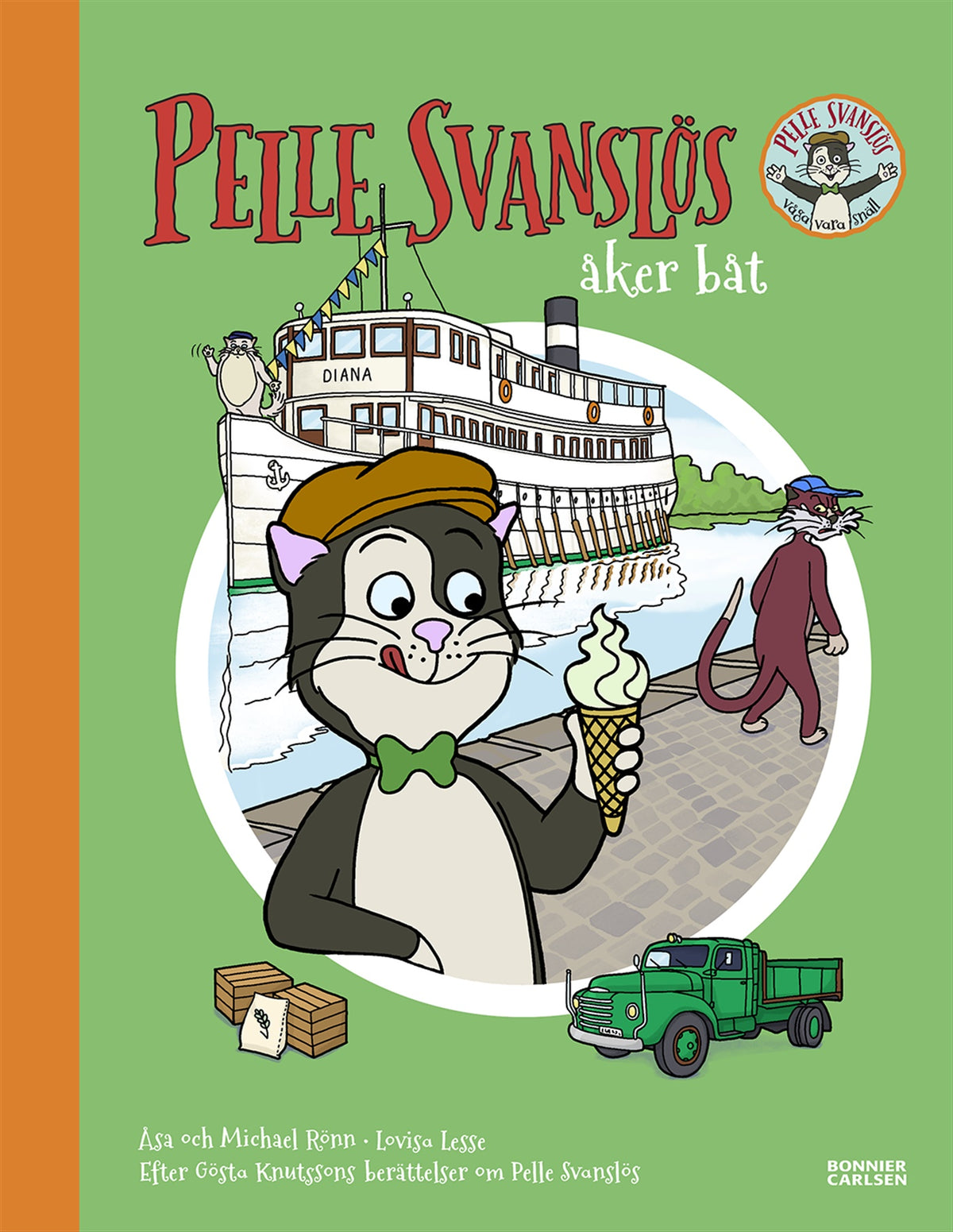 Pelle Svanslös åker båt – E-bok