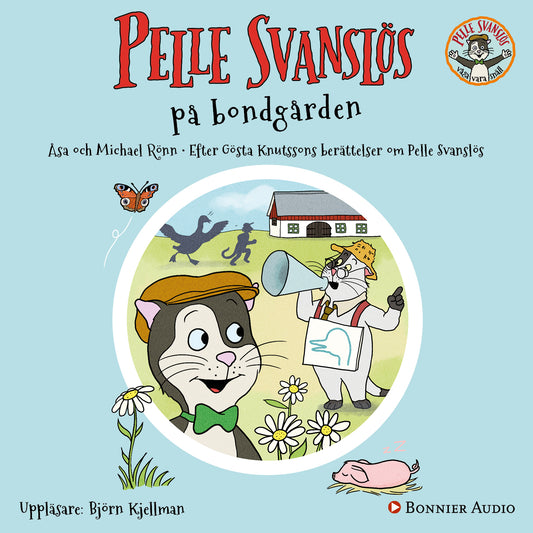 Pelle Svanslös på bondgården – Ljudbok