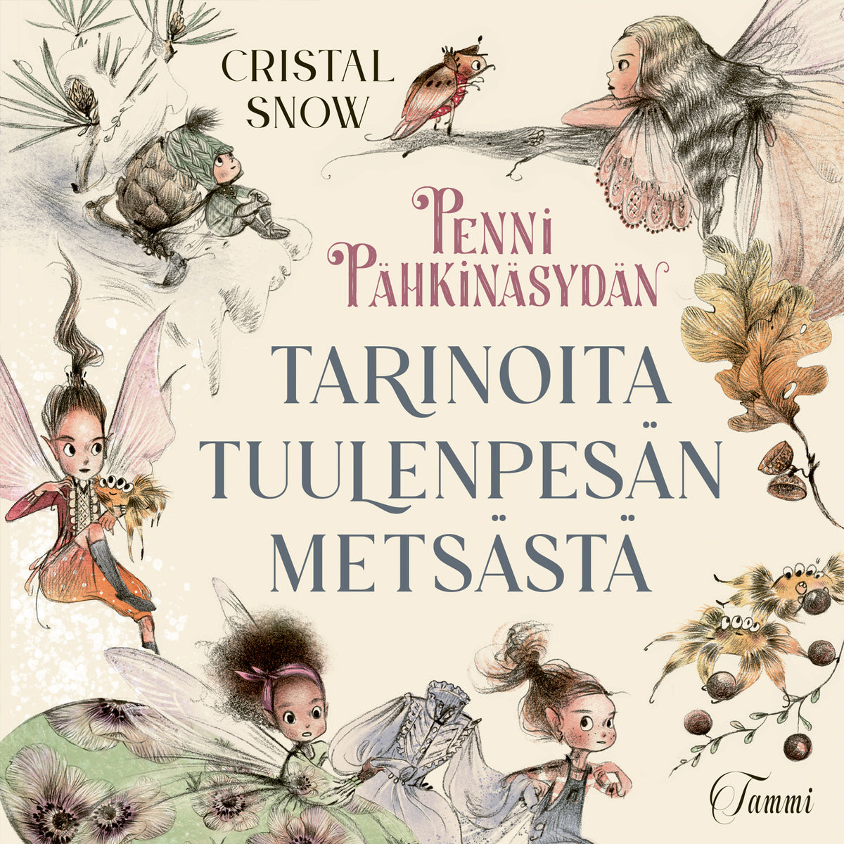 Penni Pähkinäsydän. Tarinoita Tuulenpesän metsästä – Ljudbok