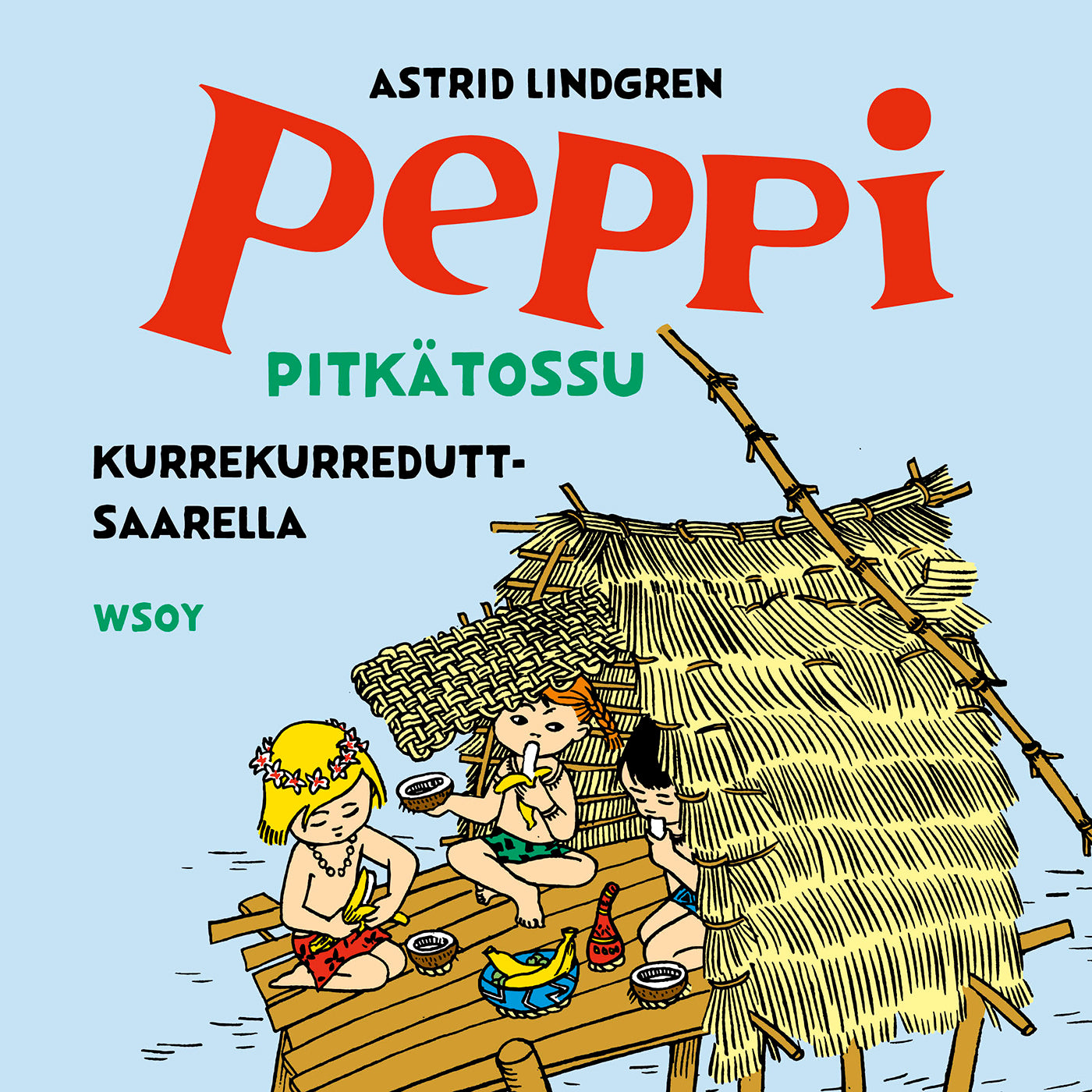 Peppi Pitkätossu Kurrekurreduttsaarella – Ljudbok