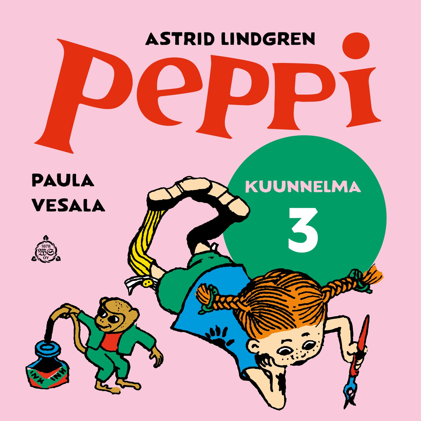 Peppi hippasilla. Kuunnelma osa 3 – Ljudbok