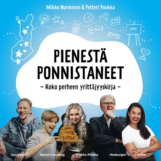 Pienestä ponnistaneet – Ljudbok