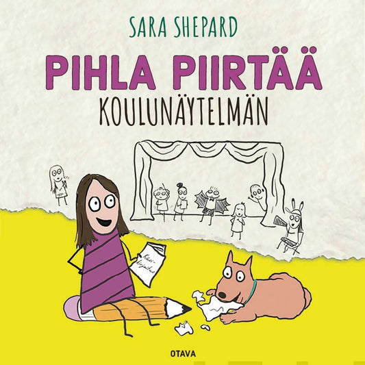 Pihla piirtää koulunäytelmän – Ljudbok