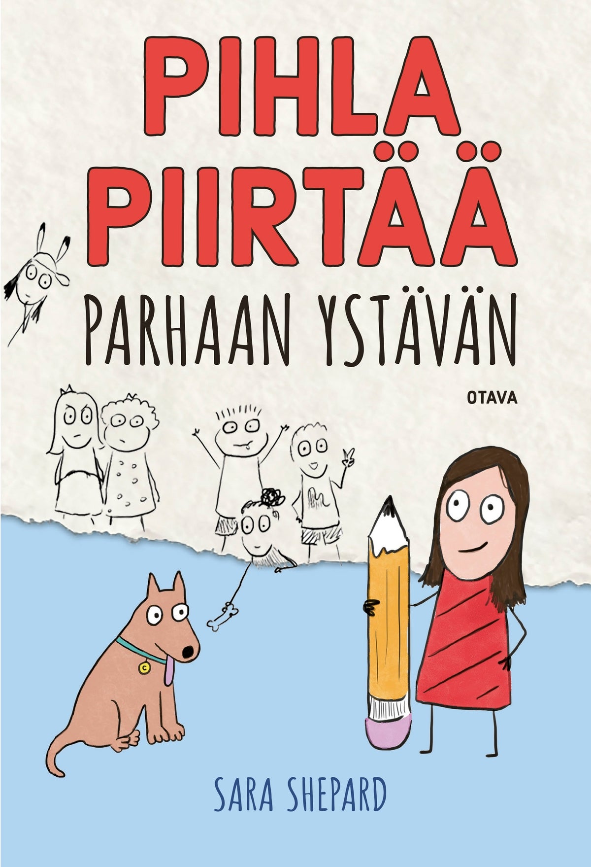 Pihla piirtää parhaan ystävän – E-bok