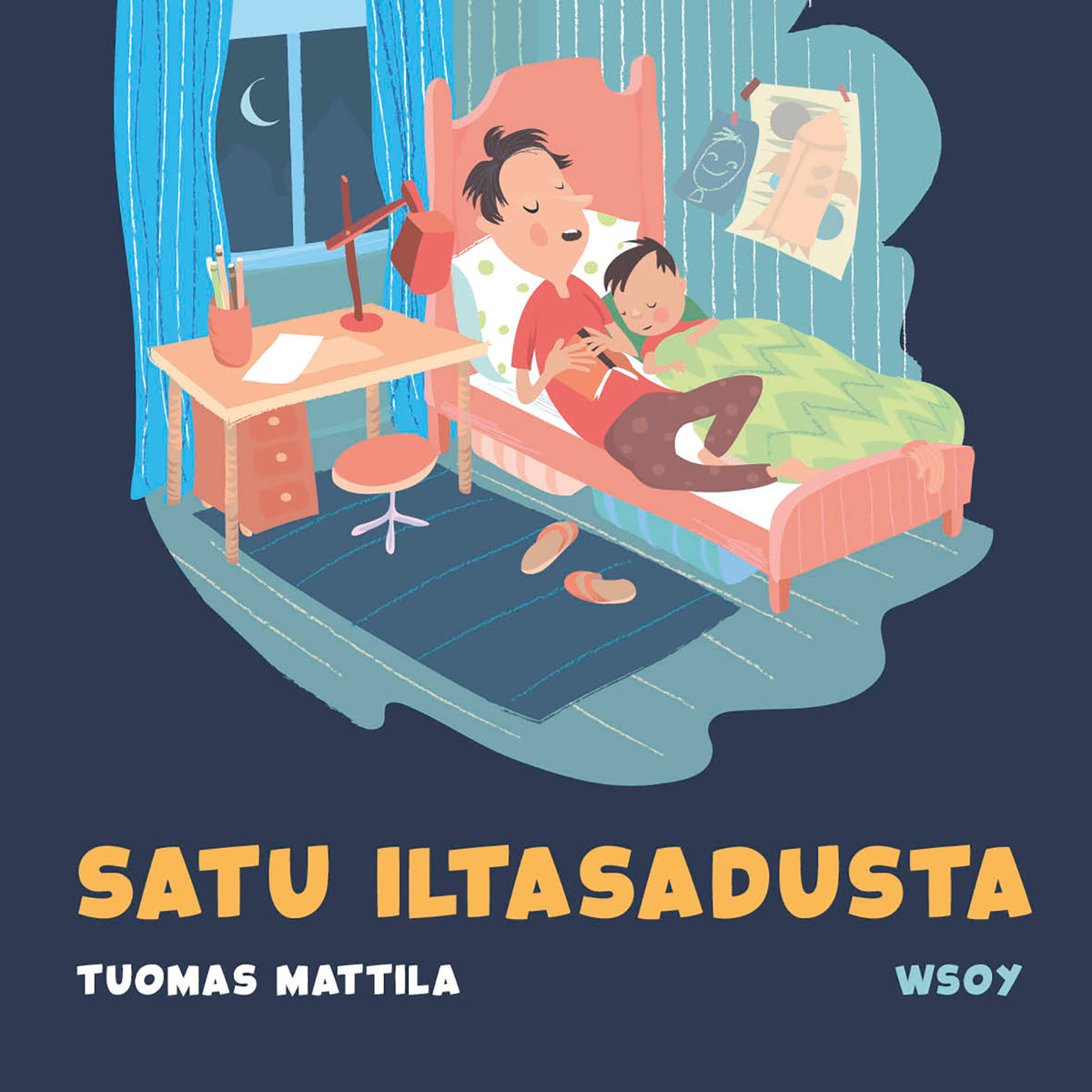 Pikku Kakkosen iltasatu: Satu iltasadusta – Ljudbok