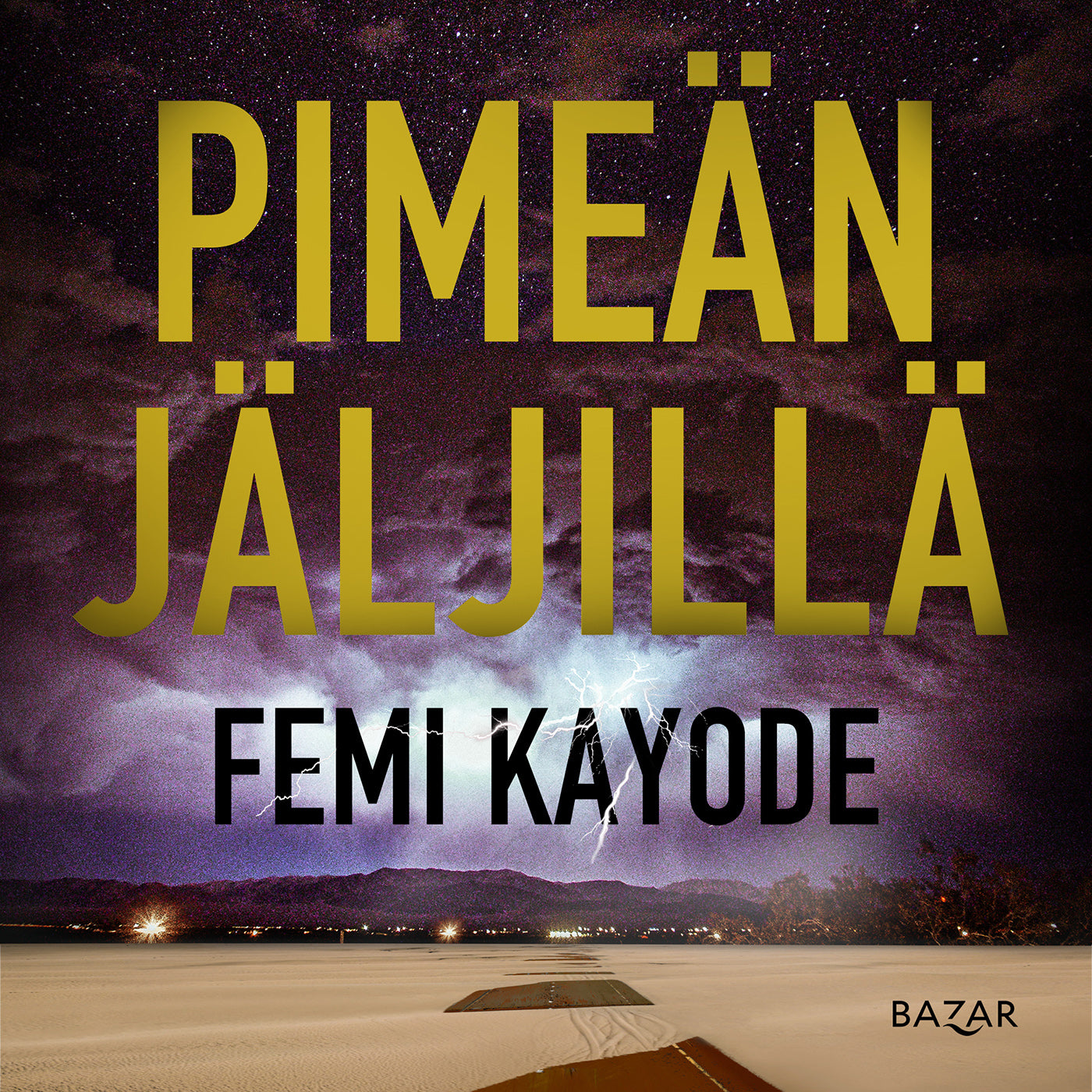 Pimeän jäljillä – Ljudbok