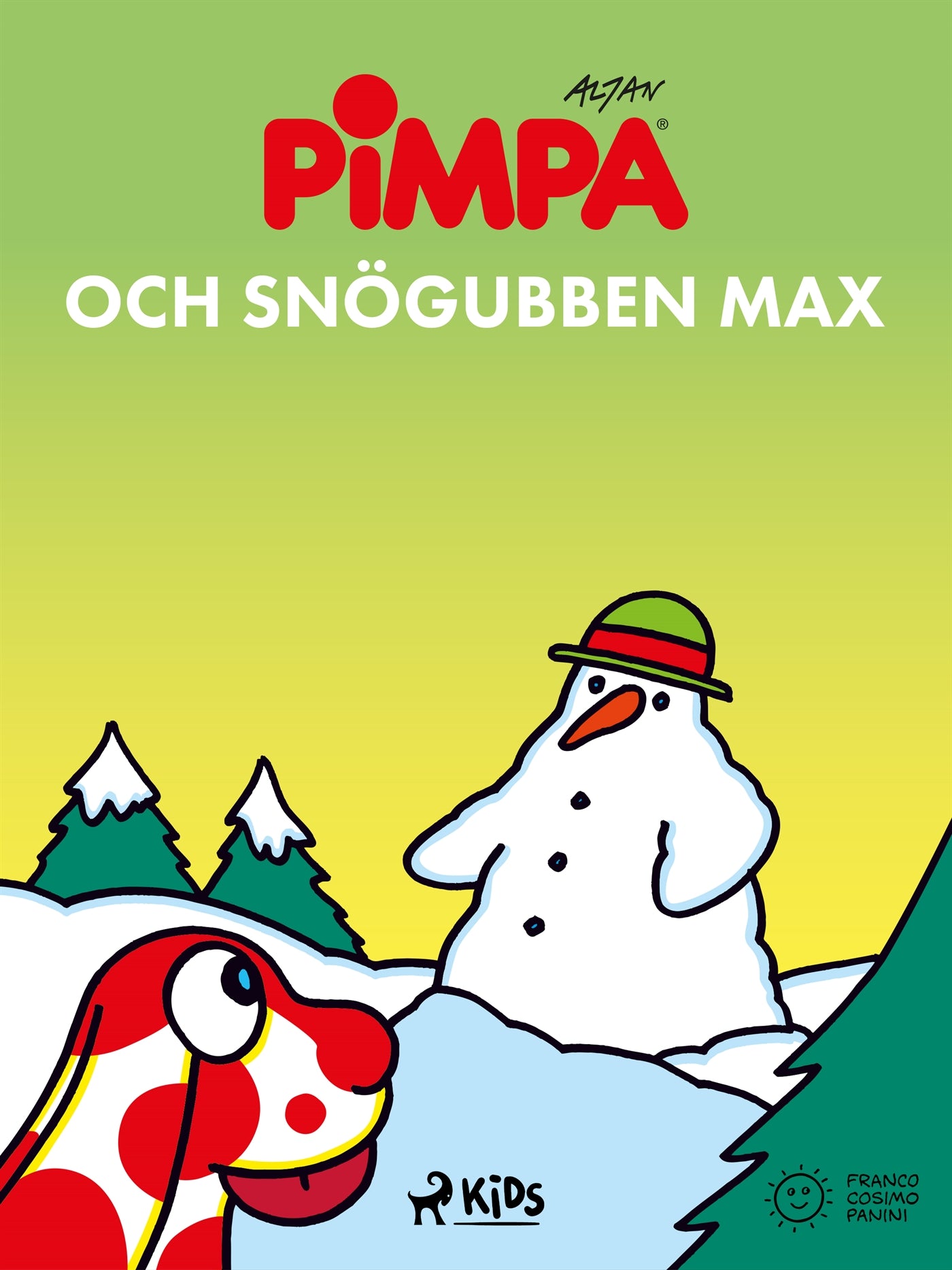 Pimpa - Pimpa och snögubben Max – E-bok