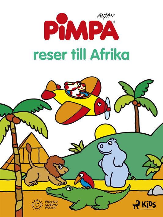 Pimpa - Pimpa reser till Afrika – E-bok