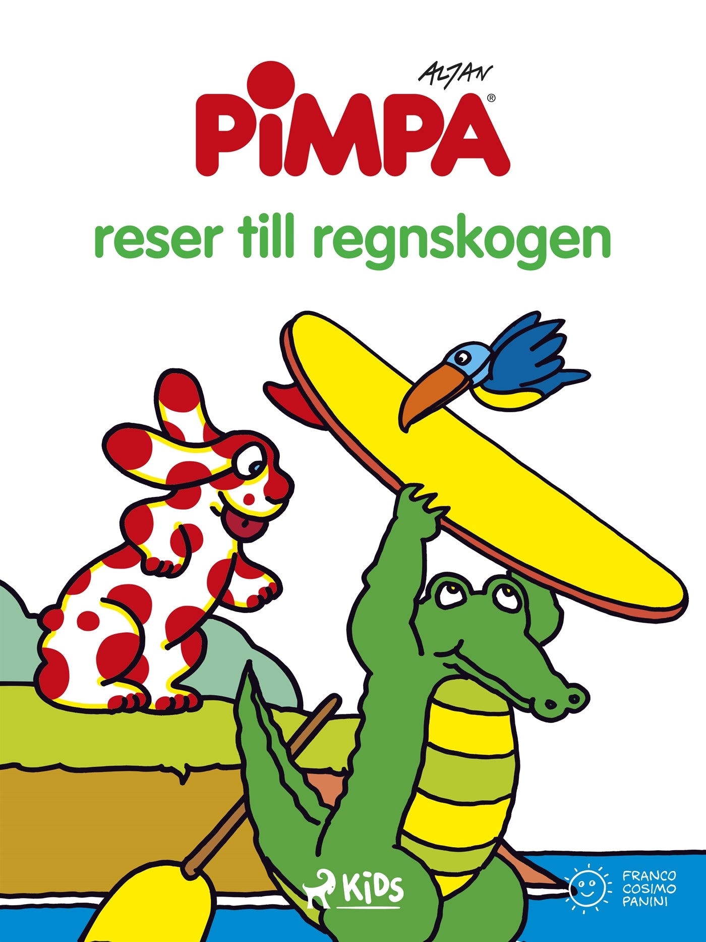 Pimpa - Pimpa reser till regnskogen – E-bok