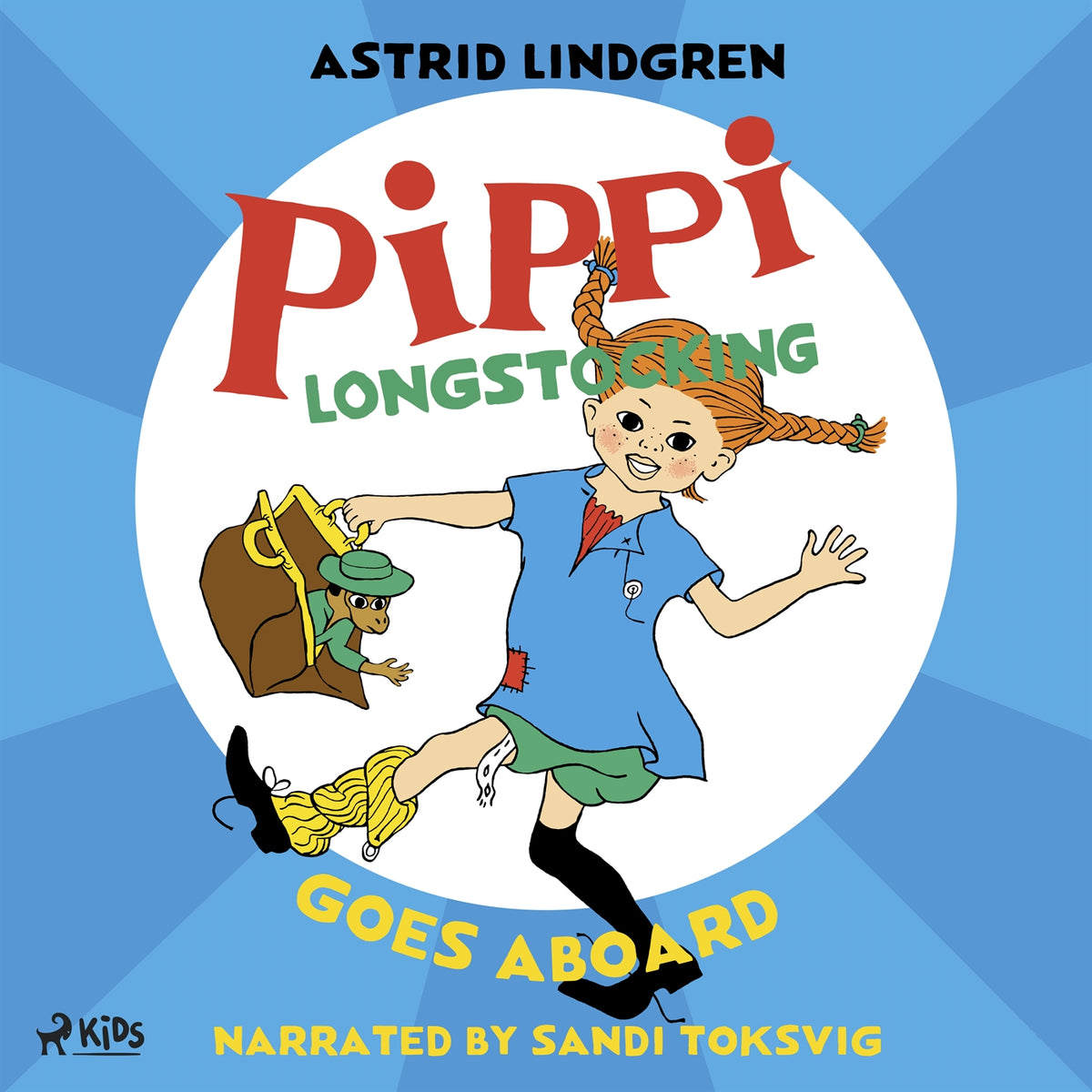 Pippi Longstocking Goes Aboard – Ljudbok