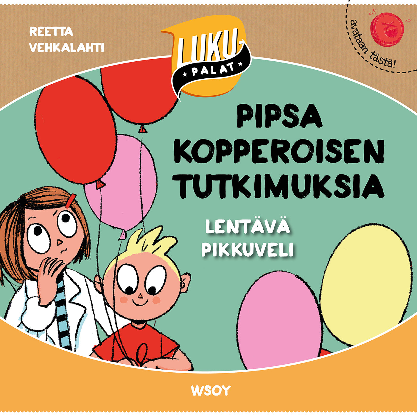 Pipsa Kopperoisen tutkimuksia: Lentävä pikkuveli  – Ljudbok