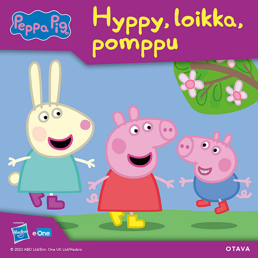 Pipsa Possu - Hyppy, loikka, pomppu – Ljudbok